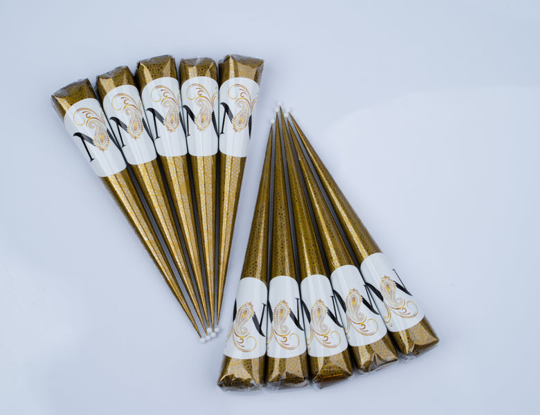 Ready To Use Henna Cones
